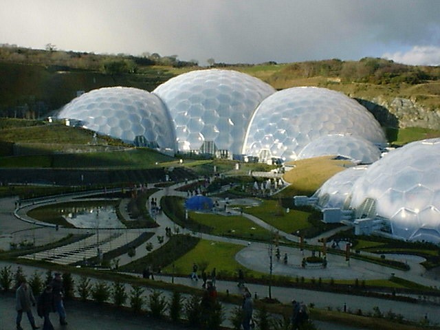 eden project domes				